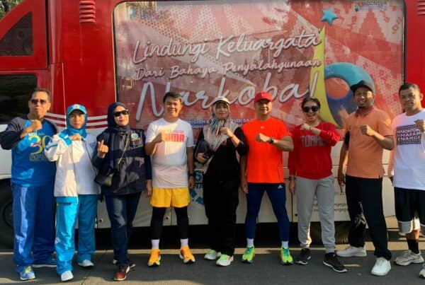 Dalam Rangka Memperingati Hari Sumpah Pemuda Ke-96 Tahun 2024 Dengan Tema “Maju Bersama Indonesia Raya”, BNN Provinsi Sulawesi Selatan Melaksanakan Sosialisasi P4GN di Car Free Day Boulevard Panakkukang