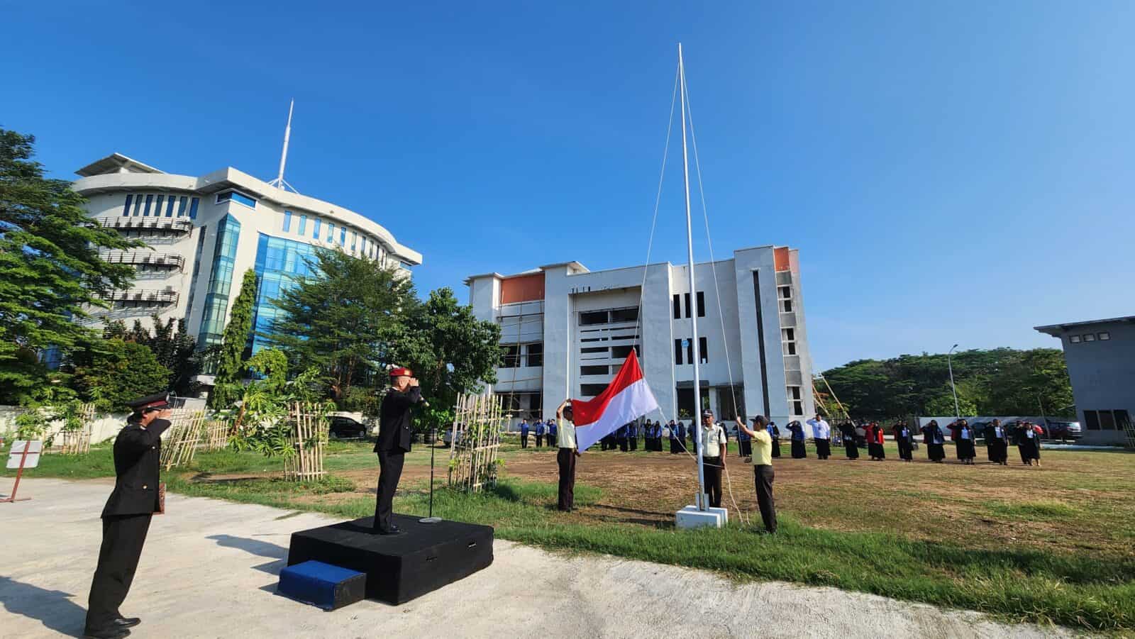 BNNP Sulawesi Selatan Melaksanakan Upacara Peringatan Hari Sumpah Pemuda ke-96 Tahun