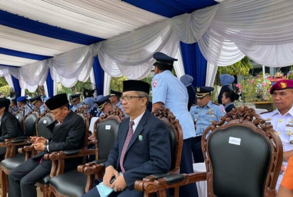 BNNP SULAWESI SELATAN MENGHADIRI SERTIJAB PANGLIMA KOMANDO OPERASI UDARA II