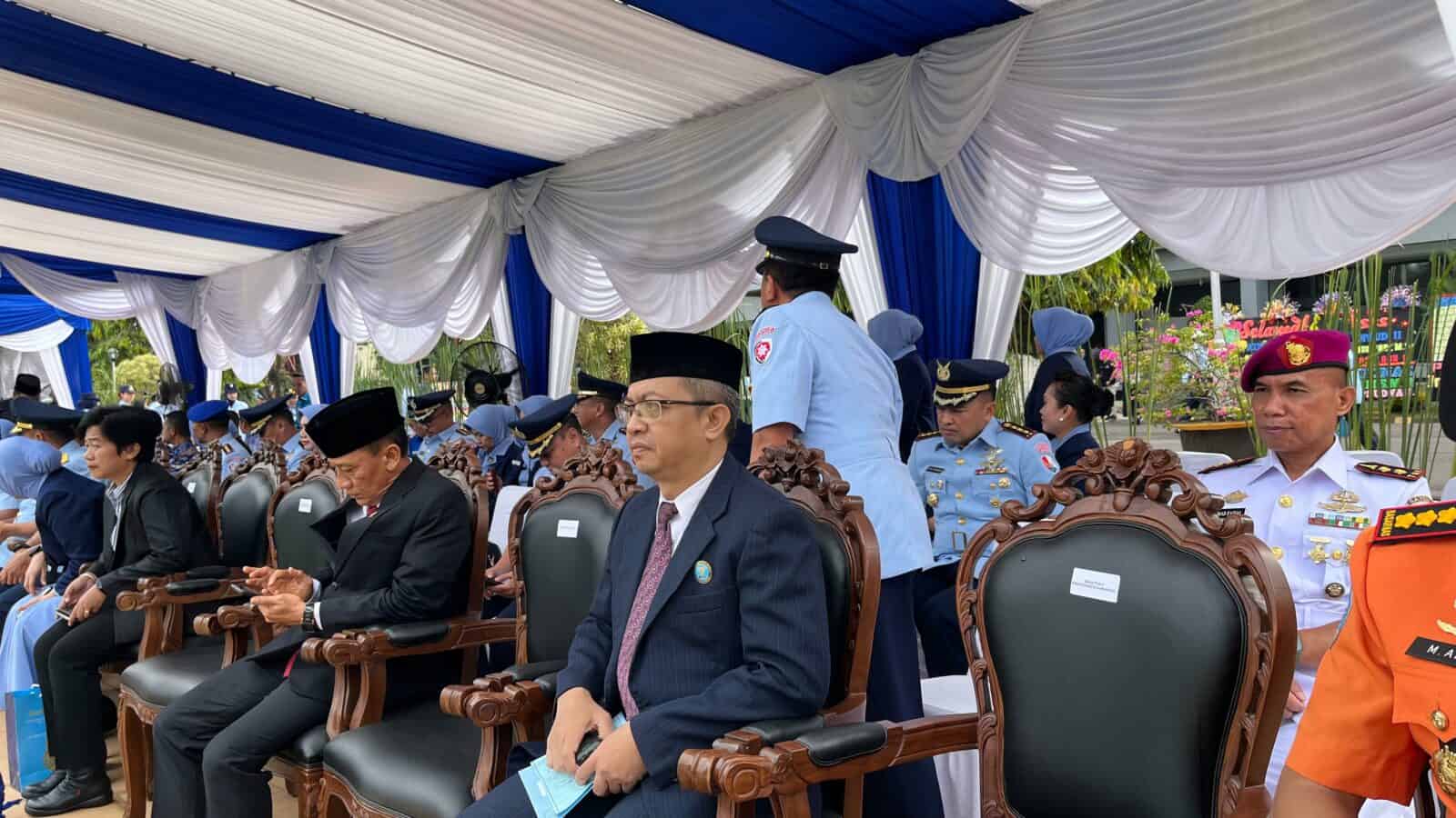 BNNP SULAWESI SELATAN MENGHADIRI SERTIJAB PANGLIMA KOMANDO OPERASI UDARA II