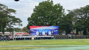 BNNP SULAWESI SELATAN MENGHADIRI SERTIJAB PANGLIMA KOMANDO OPERASI UDARA II