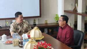 Bersinergi Dalam Program P4GN di Dalam Lapas, Kepala BNNP SULSEL Menerima Kunjungan Kepala Lapas Narkotika Kelas IIA Sungguminasa