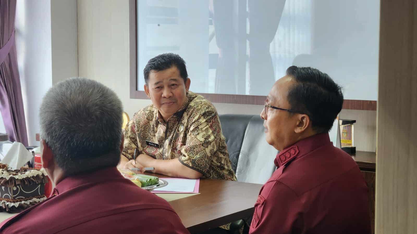 Bersinergi Dalam Program P4GN di Dalam Lapas, Kepala BNNP SULSEL Menerima Kunjungan Kepala Lapas Narkotika Kelas IIA Sungguminasa