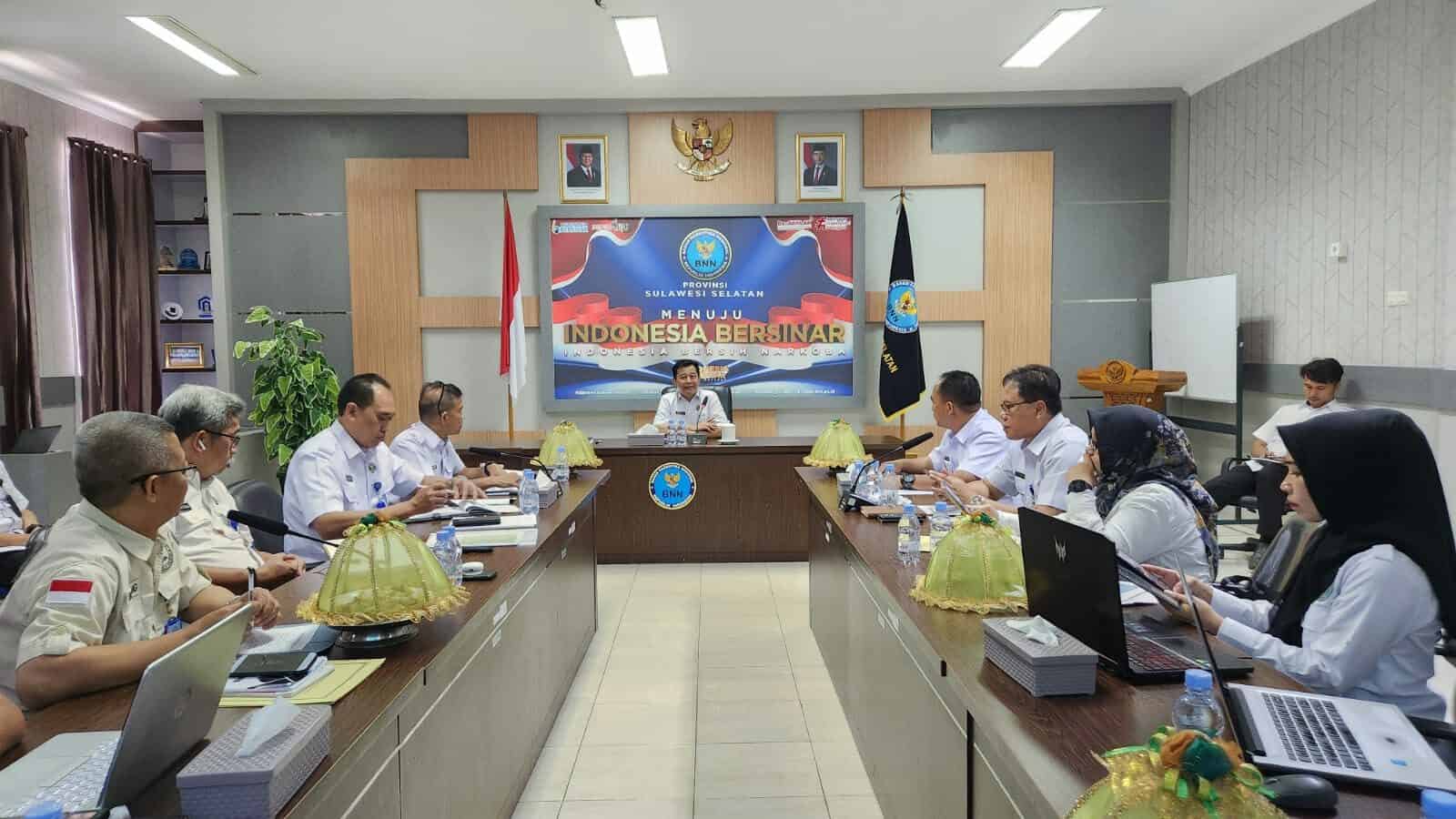 Monitoring Evaluasi Capaian Realisasi Anggaran dan Output Triwulan III Wilayah BNNP Sulawesi Selatan Tahun Anggaran 2024