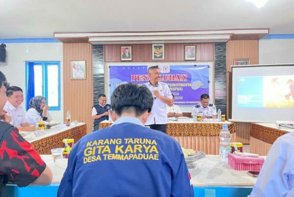 Sosialisasi Bahaya Penyalahgunan Narkoba Bagi Masyarakat Desa Tamappadduae, Kecamatan Marusu, Kab. Maros