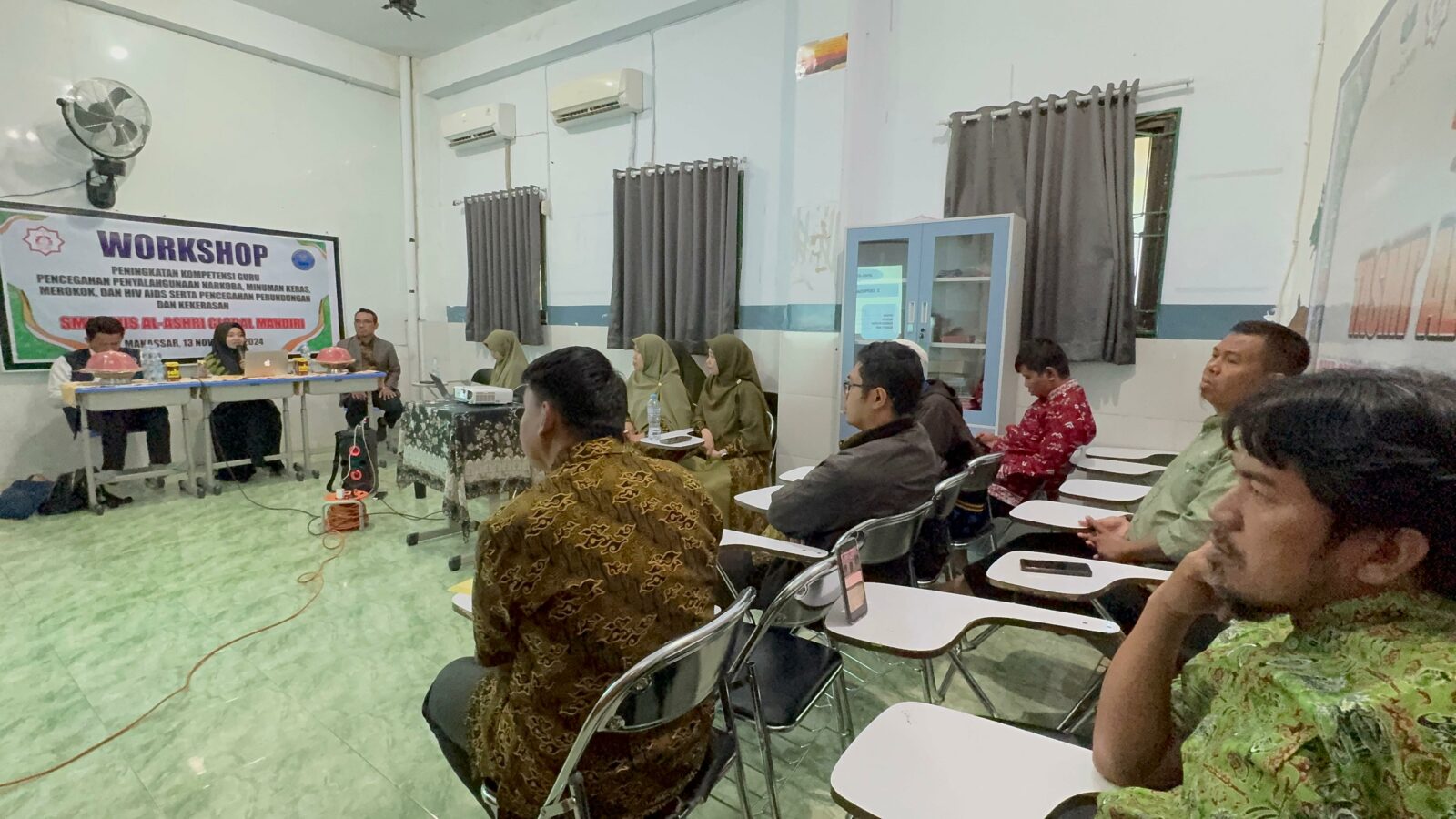 Sosialisasi Pencegahan Penyalahgunaan Narkoba bagi Generasi Muda & Sekolah Anti Kekerasan SMA Plus Al Ashri Global Mandiri