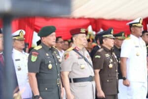 SINERGITAS FORKOPIMDA PROV.SULSEL, KEPALA BNNP SULSEL HADIRI SERTIJAB DANLANTAMAL VI MAKASSAR