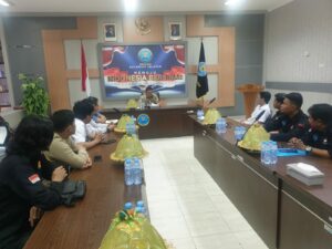 PERKUAT P4GN, KEPALA BNNP SULAWESI SELATAN MENERIMA KUNJUNGAN AUDIENSI ORGANISASI KEMASYARAKATAN ANTI NARKOTIKA