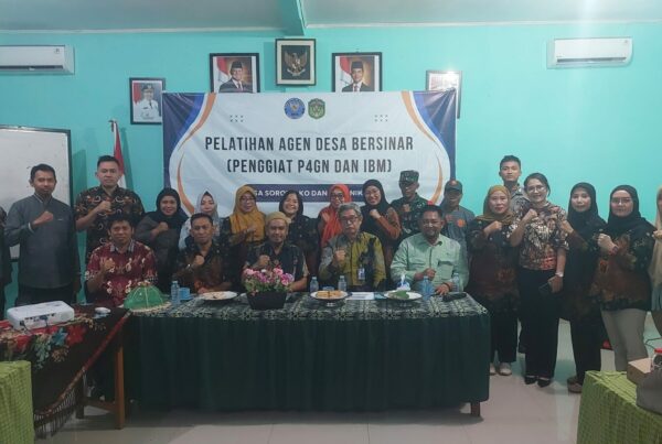 Pelatihan Penggiat P4GN dan Agen Pemulihan IBM dalam mewujudkan Desa Nikkel dan Desa Soroako BERSIH NARKOBA (BERSINAR)