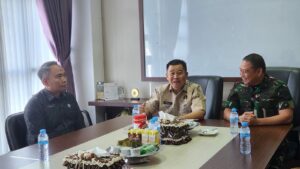 PERKUAT SINERGITAS P4GN,KEPALA BNNP SULAWESI SELATAN MENERIMA KUNJUNGAN DANLANTAMAL VI MKS