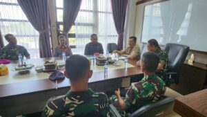 PERKUAT SINERGITAS P4GN,KEPALA BNNP SULAWESI SELATAN MENERIMA KUNJUNGAN DANLANTAMAL VI MKS