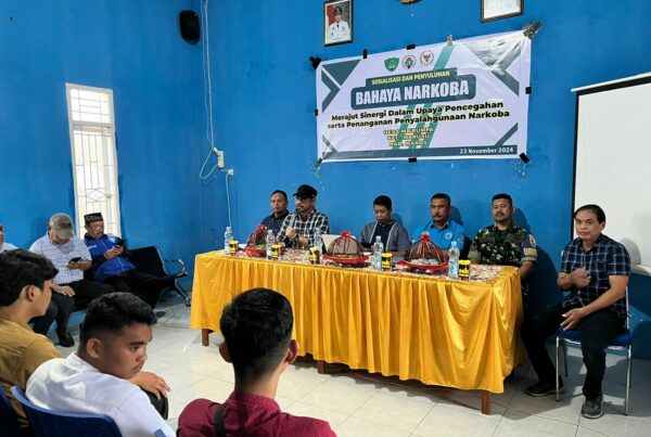 Sosialisasi Bahaya penyalahgunan Narkoba bagi Masyarakat desa Ma’rumpa, Kecamatan Marusu, Kab. Maros