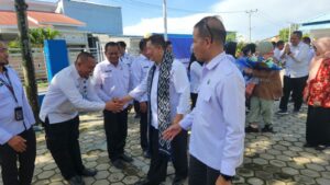 Kepala BNNP Sulawesi Selatan didampingi Ketua DWP BNNP Sulsel Kunjungi BNN Kota Palopo
