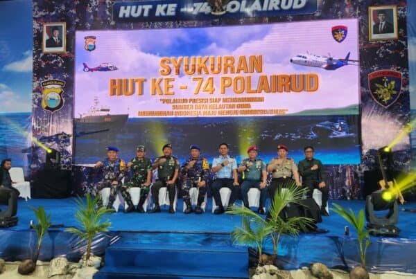 WUJUD SINERGITAS,KEPALABNNP SULAWESI SELATAN MENGHADIRI SYUKURAN HUT KE 74 POLAIRUD TAHUN 2024 POLDA SULAWESI SELATAN