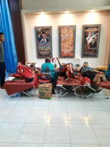 BNNP SULSEL LAKUKAN DONOR DARAH DALAM RANGKA HUT KORPRI KE-53