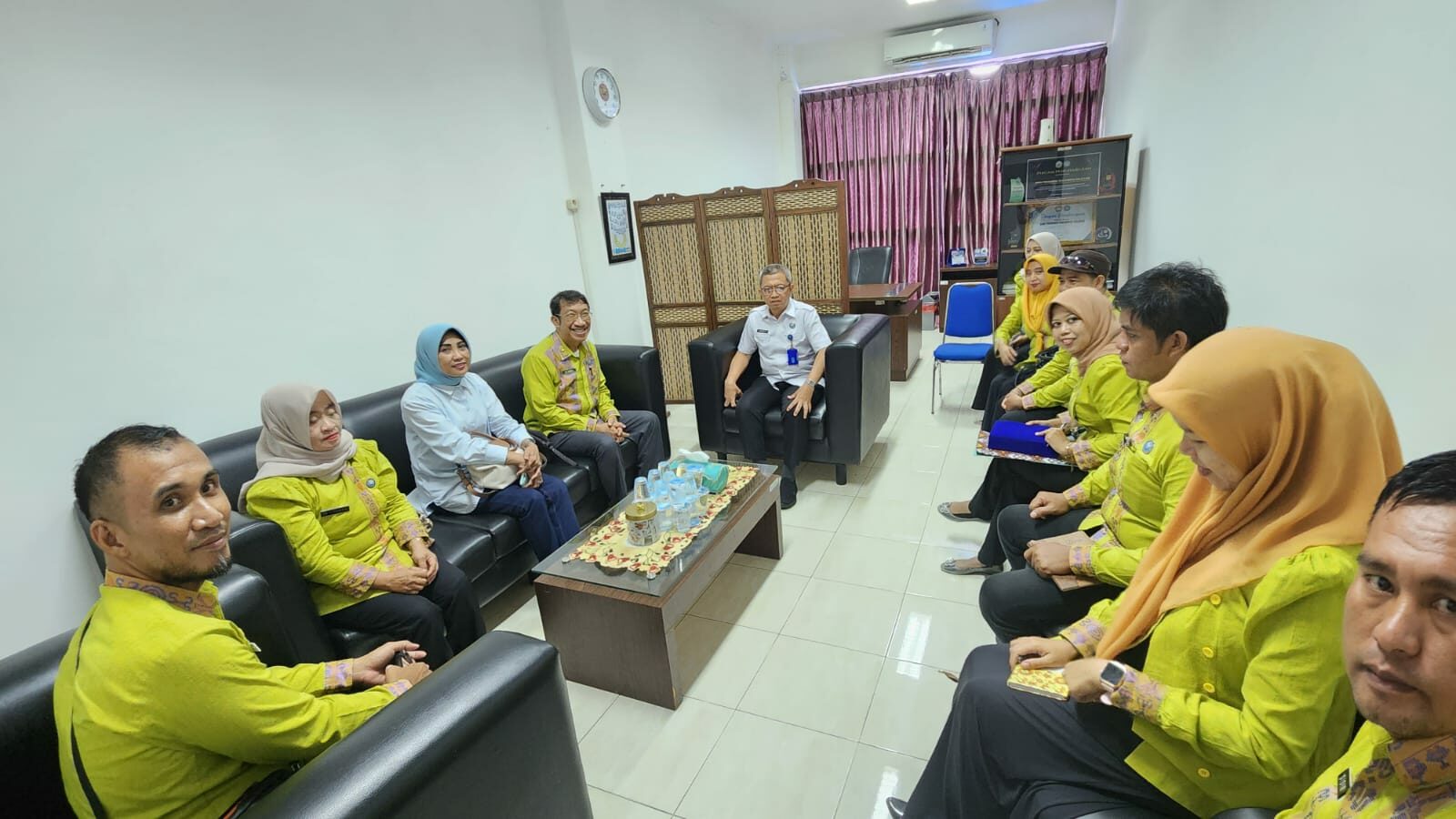 Kabag Umum BNNP Sulsel Menerima Kunjungan Kerja BNN Kabupaten Konawe