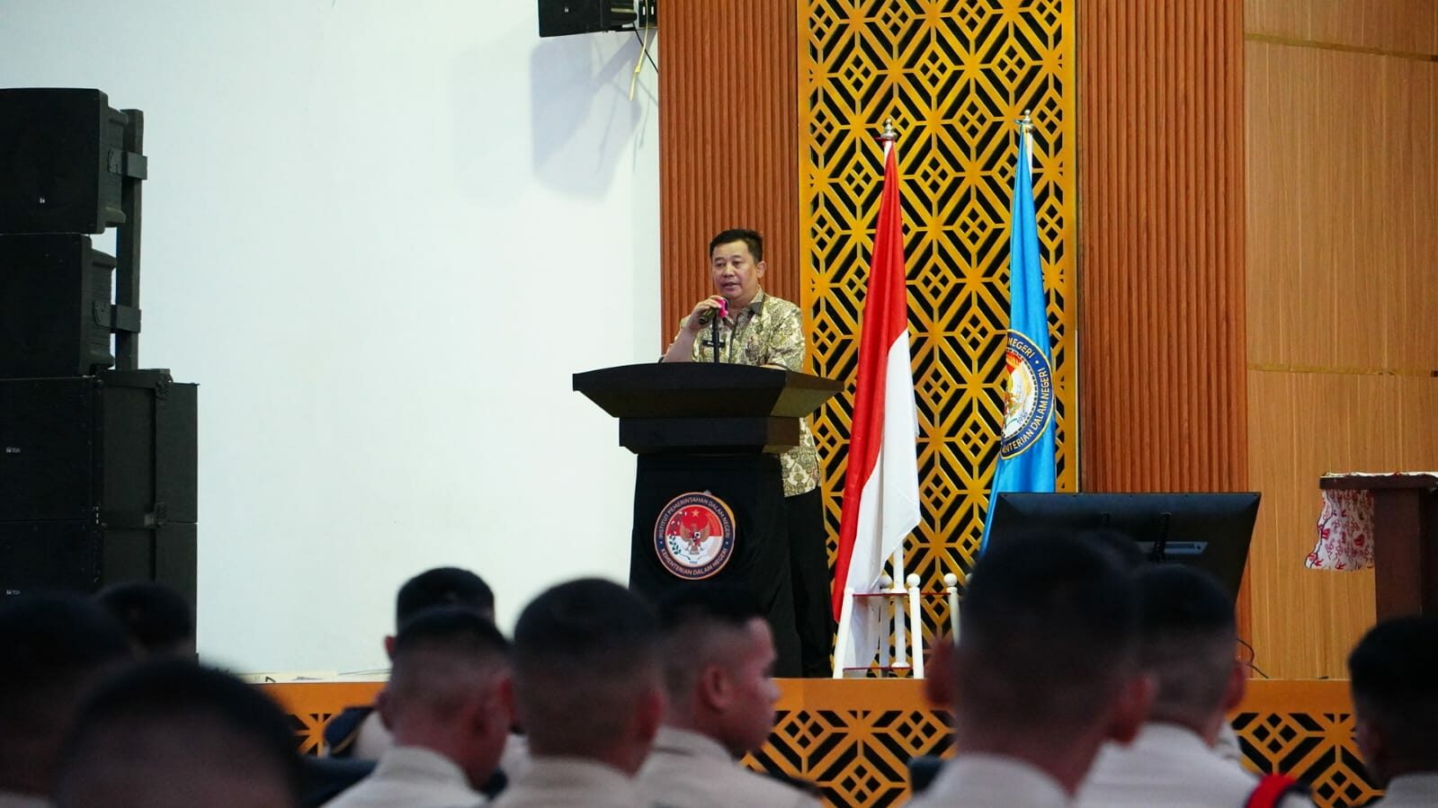 Wujudkan Kampus Bersinar, Kepala BNNP Sulsel Menjadi Narasumber Pada Kegiatan Penalaran Praja IPDN Kampus Sulawesi Selatan