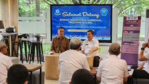 Penandatanganan Perjanjian Kerja Sama Antara BNNP Sulawesi Selatan Dengan Politeknik Pariwisata Makassar