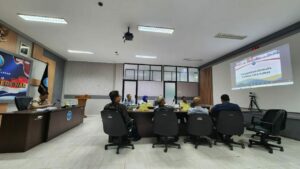 BNNP Sulawesi Selatan Mengikuti Pengarahan Kepala BNN RI Terkait DIPA BNN Tahun Anggaran 2025 Secara Virtual