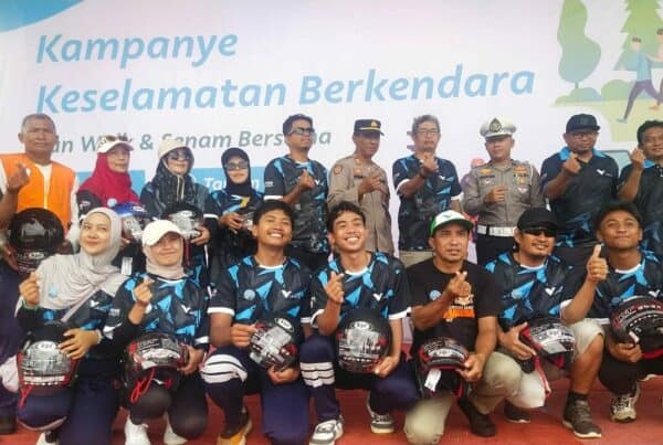 BNN Provinsi Sulawesi Selatan Berikan Sosialisasi Pencegahan Penyalahgunaan Narkotika pada Kampanye Keselamatan Berkendara di Soroako
