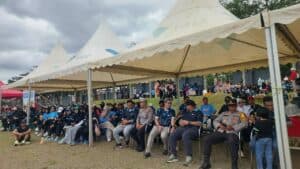 BNN Provinsi Sulawesi Selatan Berikan Sosialisasi Pencegahan Penyalahgunaan Narkotika pada Kampanye Keselamatan Berkendara di Soroako