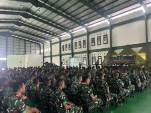 Sosialisasi P4GN di Brigade Infanteri 3/ TBS
