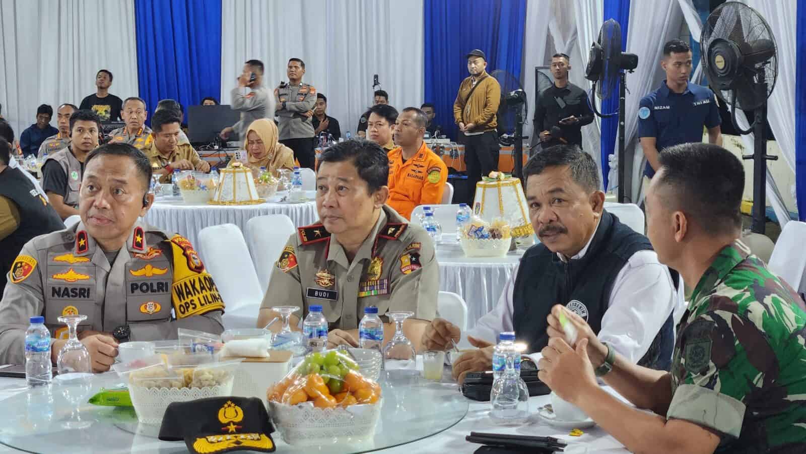KEPALA BNNP SULAWESI SELATAN HADIRI KEGIATAN PEMANTAUAN POS PELAYANAN DAN PENGAMANAN TERPADU OPERASI LILIN TAHUN 2024 DAN MENGIKUTI VIDCON SITKAMTIBMAS MALAM TAHUN BARU