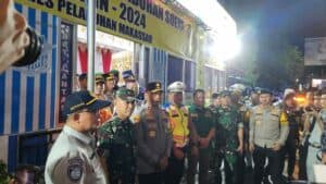 KEPALA BNNP SULAWESI SELATAN HADIRI KEGIATAN PEMANTAUAN POS PELAYANAN DAN PENGAMANAN TERPADU OPERASI LILIN TAHUN 2024 DAN MENGIKUTI VIDCON SITKAMTIBMAS MALAM TAHUN BARU
