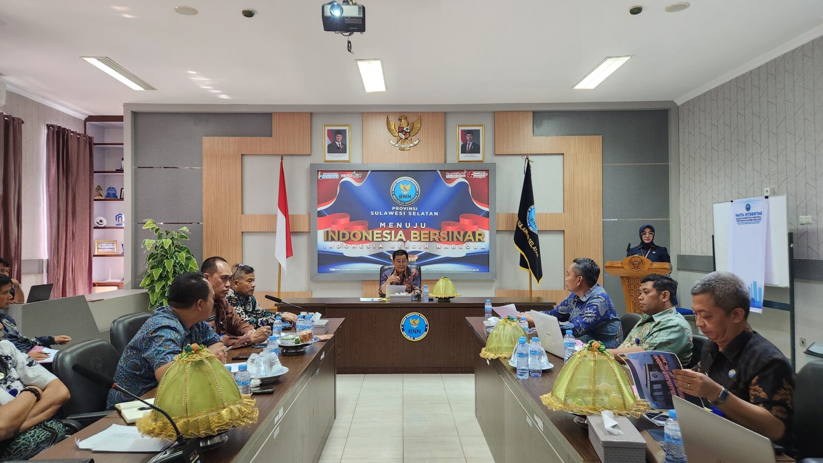 Kepala BNNP Sulsel Pimpin Rapat Laporan Kinerja Tahunan (LKT) Tahun Anggaran 2024