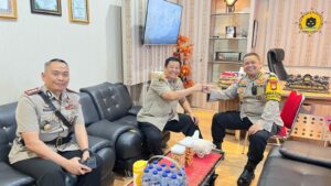 Jaga Sinergitas P4GN di Sulsel, Kepala BNNP Sulsel Berkoordinasi Dengan Kapolda, Wakapolda, dan Irwasda Polda Sulsel