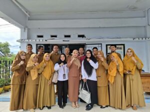 Sosialisasi P4GN Pada Pelaksanaan Upacara di SMA Negeri 8 Maros