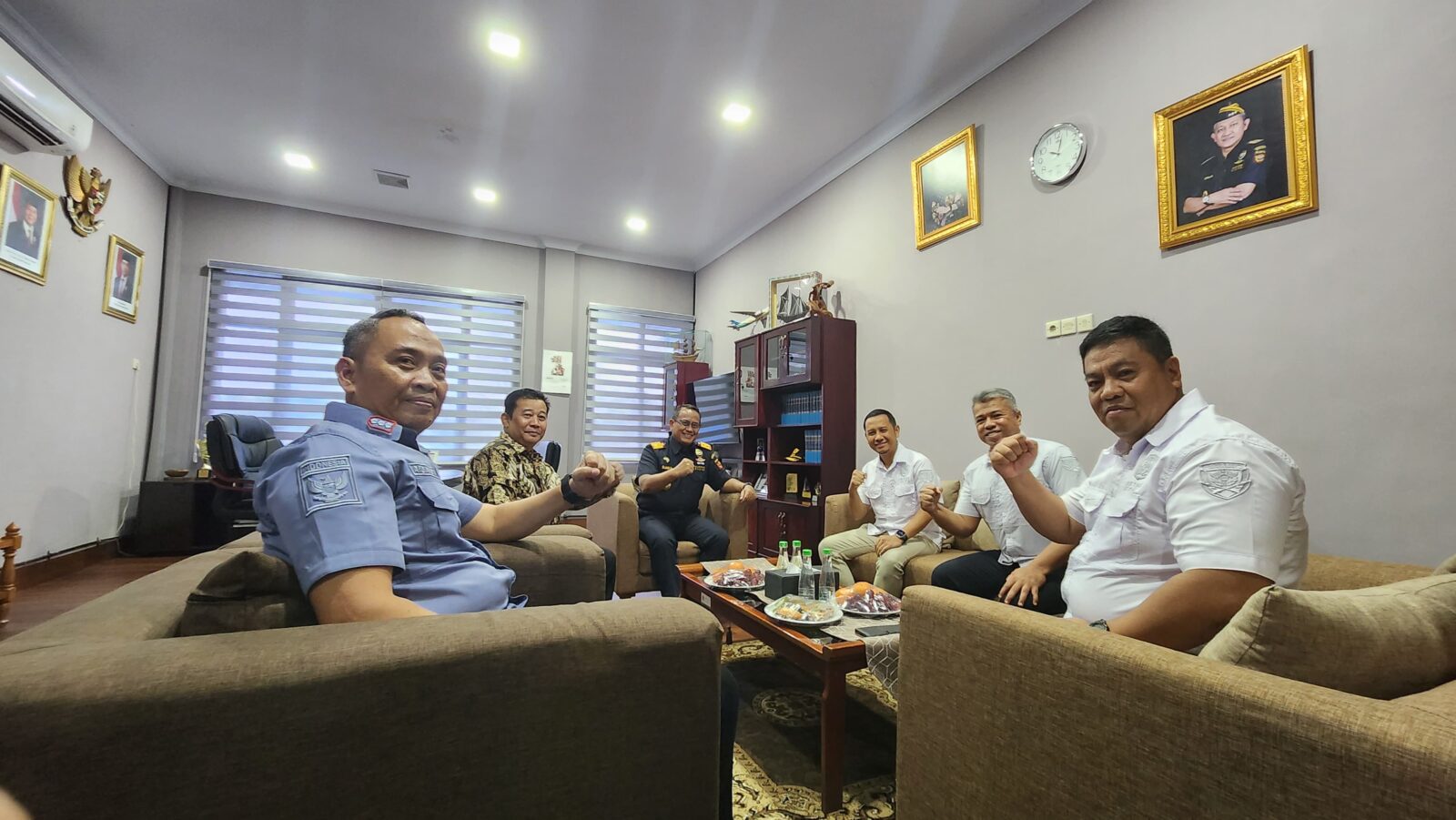 PERKUAT SINERGITAS P4GN, KEPALA BNNP SULSEL KUNJUNGAN SILATURAHMI BERSAMA KEPALA BEA DAN CUKAI SULBAGSEL