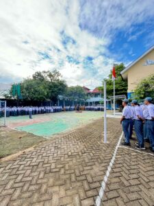 KIE Pencegahan Penyalahgunaan Narkoba Dalam Forum Upacara Bendera Di SMA NEG.14 MAKASSAR KIE Pencegahan Penyalahgunaan Narkoba Dalam Forum Upacara Bendera Di SMA NEG.14 MAKASSAR