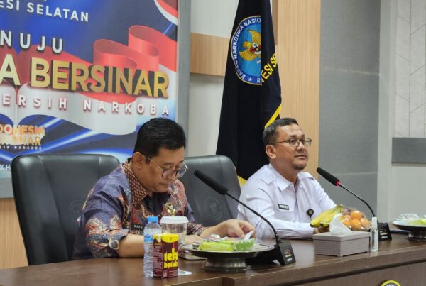 PERKUAT SINERGITAS P4GN, KEPALA BNNP SULAWESI SELATAN TERIMA KUNJUNGAN KANWIL PEMASYARAKATAN SULSEL