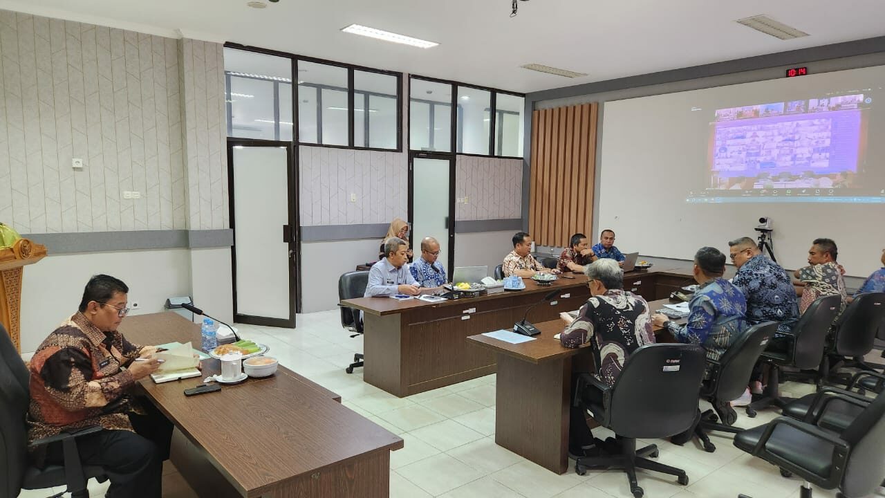 BNNP Sulawesi Selatan Mengikuti Kegiatan Rapat Pimpinan (Rapim) Bulanan BNN RI Secara Virtual Periode Februari 2025