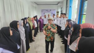 Jaga Kekompakan Antar Personil, Kepala BNNP Sulawesi Selatan Bersama Ketua DWP BNNP Sulsel Mengadakan Workshop Team Building & Self Healing