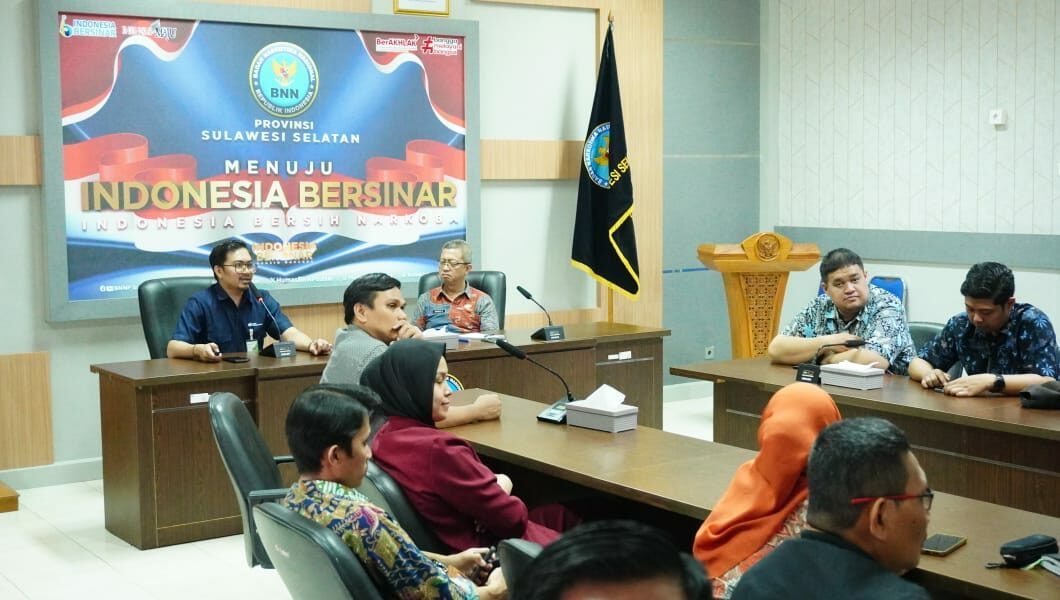 BNNP SULAWESI SELATAN MENGIKUTI KEGIATAN SOSIALISASI PROGRAM BPJS KETENAGAKERJAAN