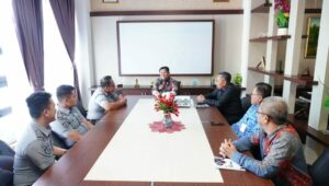 Kepala BNNP Sulsel Menerima Kunjungan Kalapas Narkotika Kelas IIA Sungguminasa