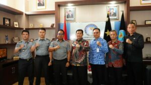 Kepala BNNP Sulsel Menerima Kunjungan Kalapas Narkotika Kelas IIA Sungguminasa