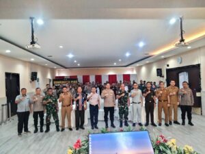 BNNP Sulsel Hadiri Rapat Koordinasi Lintas Sektoral Dalam Rangka Pengamanan Hari Raya Idul Fitri 1446 H Tahun 2025