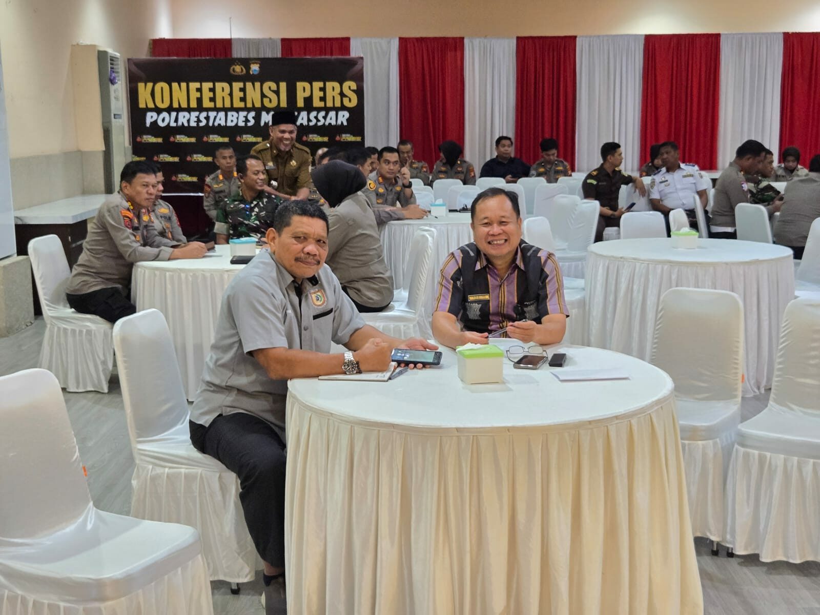 BNNP Sulsel Hadiri Rapat Koordinasi Lintas Sektoral Dalam Rangka Pengamanan Hari Raya Idul Fitri 1446 H Tahun 2025