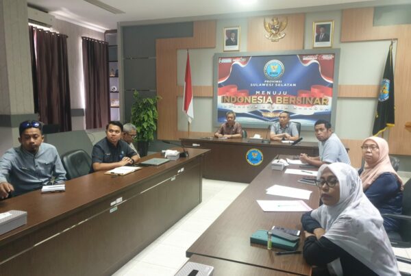 BNNP Sulawesi Selatan Mengikuti Kegiatan Rapat Pimpinan (Rapim) Bulanan BNN RI Secara Virtual Periode Maret 2025