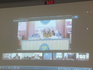 BNNP Sulawesi Selatan Mengikuti Kegiatan Rapat Pimpinan (Rapim) Bulanan BNN RI Secara Virtual Periode Maret 2025