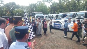 BNNP Sulawesi Selatan Lakukan Sampling Tes Urine terhadap Awak Bus Program Mudik Gratis Andalan Hati Idul Fitri 2025