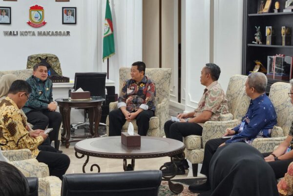 AUDIENSI KEPALA BNNP SULSEL DENGAN WALIKOTA MAKASSAR, BAHAS PEMBENTUKAN BNN KOTA MAKASSAR
