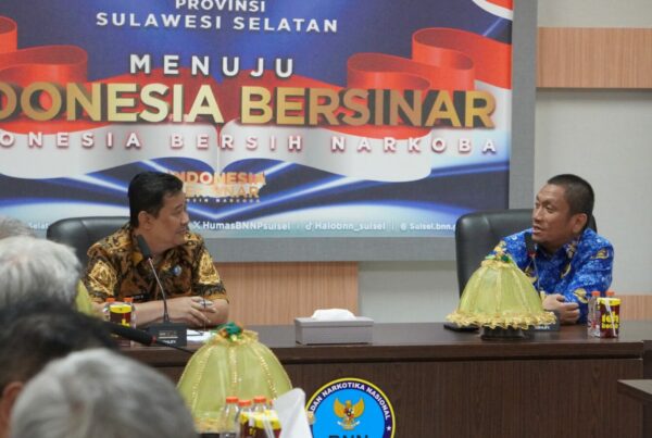 BUPATI LUWU TIMUR RENCANAKAN BENTUK BNN KABUPATEN, KEPALA BNNP SULSEL DAN PT. VALE INDONESIA TBK SIAP MENDUKUNG PENUH