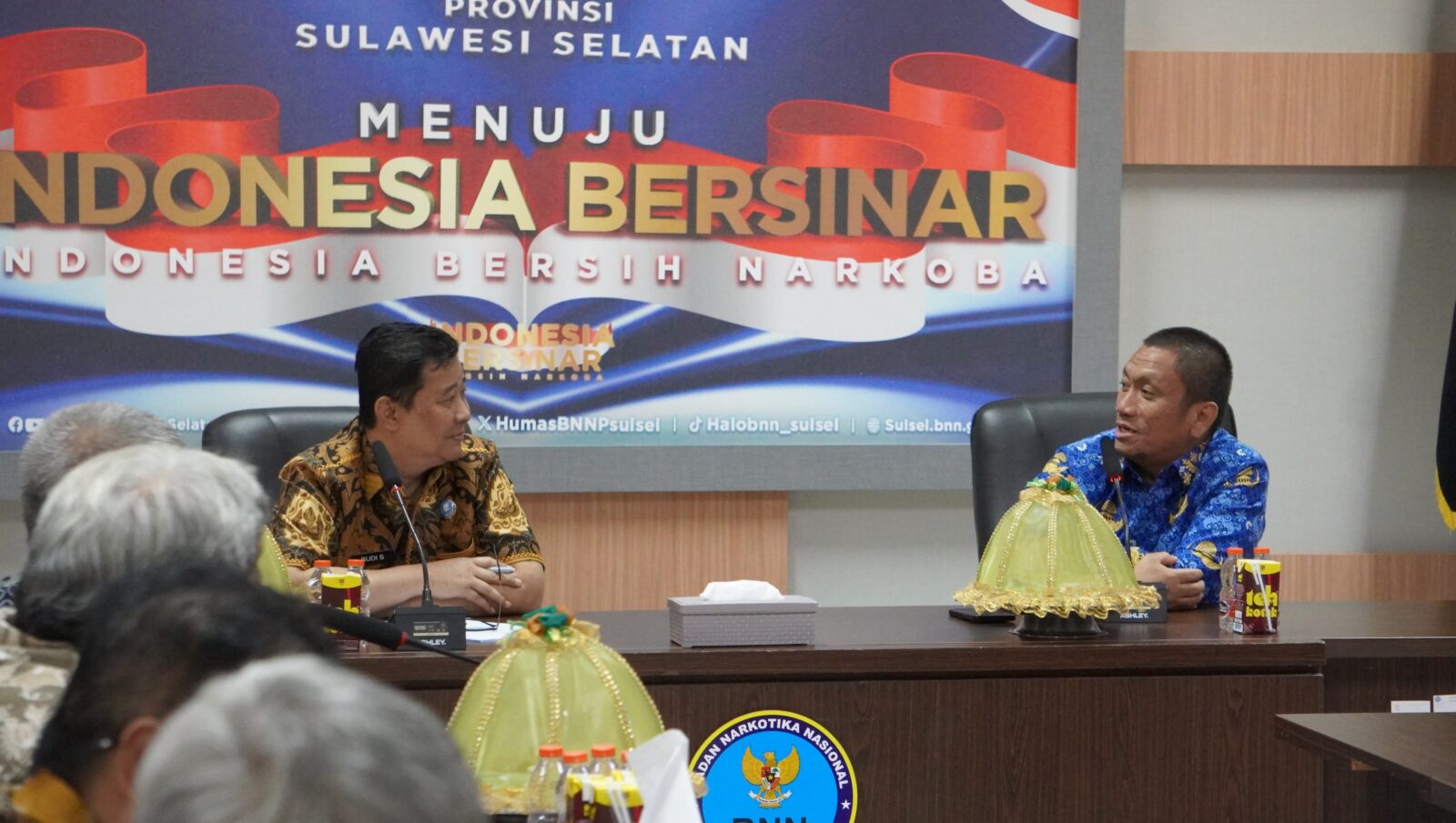 BUPATI LUWU TIMUR RENCANAKAN BENTUK BNN KABUPATEN, KEPALA BNNP SULSEL DAN PT. VALE INDONESIA TBK SIAP MENDUKUNG PENUH