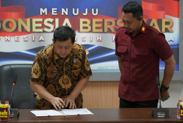 PENANDATANGANAN MOU DENGAN RUTAN KELAS IIB MALINO, BNNP SULSEL SIAP BERANTAS NARKOBA DI DALAM RUTAN