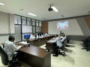 BNNP Sulawesi Selatan Mengikuti Kegiatan Rapat Pimpinan (Rapim) Bulanan BNN RI Secara Virtual Periode April 2025