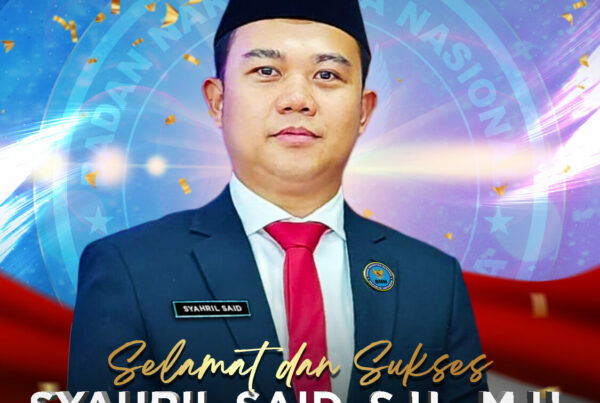 “SELAMAT DAN SUKSES ATAS DILANTIKNYA KEPALA BNNK SIDRAP SYAHRIL SAID, S.H., M.H.”